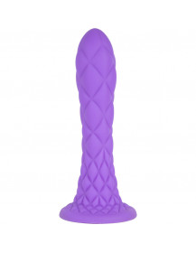 SILEXD - DREAMY DILDO FANTASY FLÜSSIGSILIKON THERMOREAKTIV VIOLETT 18,5 CM