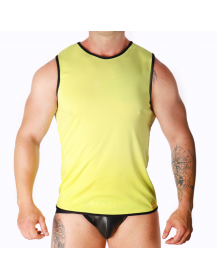 MACHO - GELBES T-SHIRT S-M
