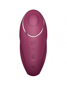 SATISFYER - TAP and CLIMAX 1 AUFLEGVIBRATOR ROT