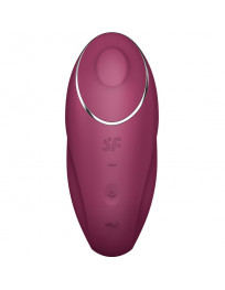 SATISFYER - TAP and CLIMAX 1 AUFLEGVIBRATOR ROT