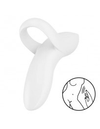 SATISFYER - BOLD LOVER FINGERVIBRATOR WEISS
