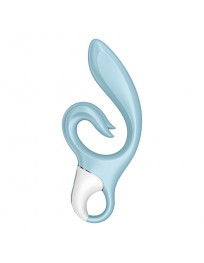 SATISFYER - LOVE ME RABBIT VIBRATION BLAU