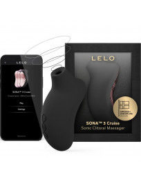 LELO - SONA 3 CRUISE SONIC KLITORALSAGER SCHWARZ
