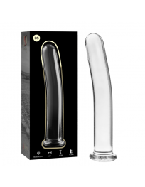 NEBULA SERIES BY IBIZA - MODELL 8 DILDO BOROSILIKATGLAS KLAR 14.5 CM -O- 2 CM