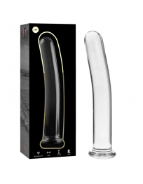 NEBULA SERIES BY IBIZA - MODELL 9 DILDO BOROSILIKATGLAS KLAR 15.5 CM -O- 2.5 CM