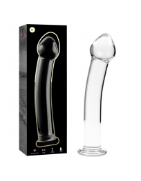 NEBULA SERIES BY IBIZA - MODELL 11 DILDO BOROSILIKATGLAS KLAR 16 CM -O- 3 CM
