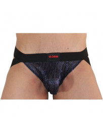 BURN - 006 JOCK GLÄNZEND BLAU - SCHWARZ S