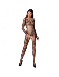 PASSION - WOMAN BS068 BODYSTOCKING SCHWARZ EINE GRÖSSE