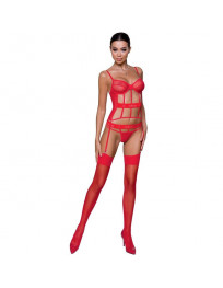 PASSION - KYOUKA KORSETT - ROT L-XL
