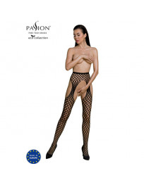PASSION - ECO COLLECTION BODYSTOCKING ECO S003 SCHWARZ