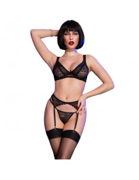 CHILIROSE - CR 4692 SET VIERTEILIG SCHWARZ S