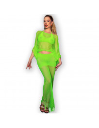 CHILIROSE - CR 4666 TOP and ROCK GRÜN S-M