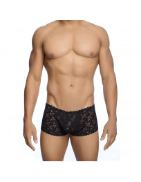 MOB - SCHWARZE SPITZENBOXER GRÖSSE L-XL