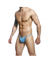 MOB - AQUA SPITZEN-TANGA GRÖSSE L-XL