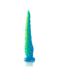 EPIC - SCYLLA FLUORESZIERENDER DÜNNER TENTAKEL-DILDO, GROSSE GRÖSSE