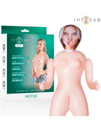 INTENSE DOLLS - AUFBLASBARE PUPPE NICOLE MIT DREI ÖFFNUNGEN