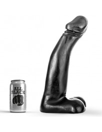 ALL BLACK - REALISTISCHER SCHWARZER FISTINGDILDO 29 CM