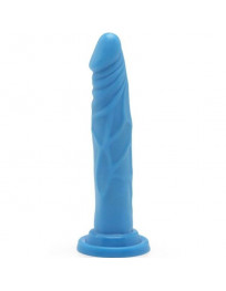 GET REAL - HAPPY DICKS DONG 19 CM BLAU