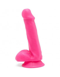 GET REAL - HAPPY DICKS DILDO 12 CM BLLE ROSA