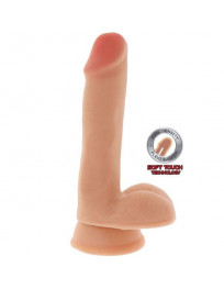 GET REAL - DUAL DENSITY DILDO 17 CM EIERHAUT