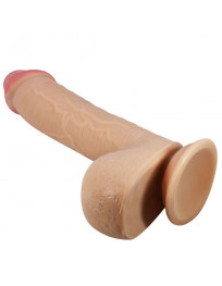 PRETTY LOVE - SLIDING SKIN SERIES REALISTISCHER DILDO MIT SLIDING SKIN SAUGNAPFLEISCH 23,4 CM