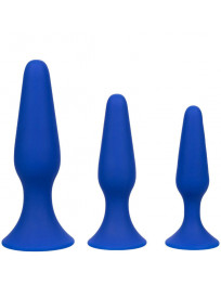CALEXOTICS - ADMIRAL KIT 3 ANALPLUG BLAU