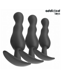 ADDICTED TOYS - 3ER-SET ANALPLUG MODELL 1