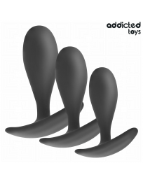 ADDICTED TOYS - 3ER-SET ANALPLUG MODELL 2