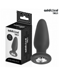 ADDICTED TOYS - ANAL PLUG MIT JUWEL GRÖSSE S 8,8 CM