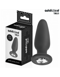 ADDICTED TOYS - ANAL PLUG MIT JUWEL GRÖSSE M 10,4 CM