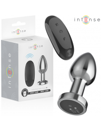 INTENSE - ANAL PLUG 10 VIBRATIONEN METALL MIT FERNBEDIENUNG M