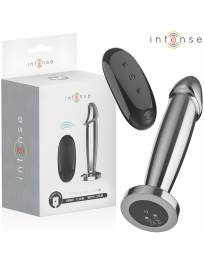 INTENSE - ANAL PLUG 10 VIBRATIONEN METALLDILDO MIT FERNBEDIENUNG M