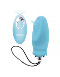 TOYJOY - HAPPINESS IM SO EGGCITED VIBRATOR FERNBEDIENUNG BLAU