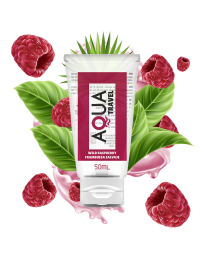 AQUA TRAVEL - SCHMIERMITTEL AUF WASSERBASIS MIT WILD-HIMBEER-GESCHMACK - 50 ML