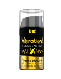 INTT - KRAFTVOLLES INTIMSTIMULIERENDES FLÜSSIGES VIBRATIONSGEL VODKA 15ML