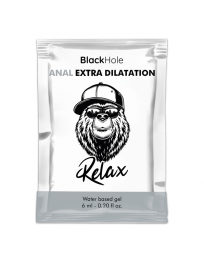 BLACK HOLE - WASSERBASIERTES GEL EXTRA DILATATION 6 ML EINZELDOSIS