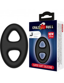 CRAZY BULL - DOPPELTER OVALER SILIKONRING