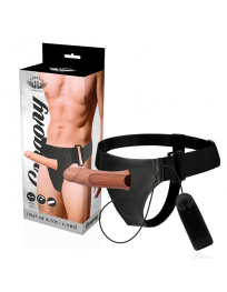 HARNESS ATTRACTION - GREGORY HOLLOW RNES MIT VIBRATOR 16.5 CM -O- 4.3 CM