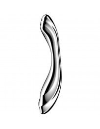 SATISFYER - PURE GRAVITY 2 DOPPELENDELLER DILDO AUS EDELSTAHL