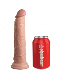 KING COCK - ELITE REALISTISCHER DILDO VIBRATOR and SILIKON FERNBEDIENUNG 23 CM