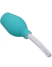 MR PLAY - ANAL-BIRNE-BLAUE GUMMI-DUSCHE