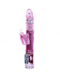 BAILE - WIEDERAUFLADBARER VIBRATOR MIT ROTATION UND POCHENDEN SCHMETTERLINGSSTIMULATOR
