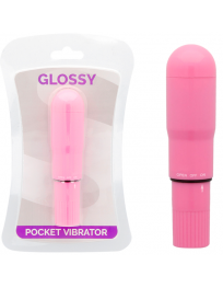 GLOSSY - TASCHENVIBRATOR DEEP ROSE