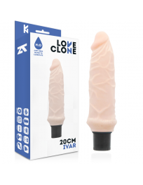 LOVECLONE - IVAR SELBSTSCHMIERENDER VIBRATOR 20 CM -O- 3.7 CM