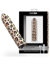 CUSTOM BULLETS - RECHARGEABLE BULLET LEOPARD 10 INTENSITIES