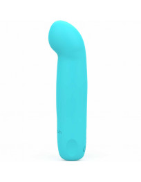 B SWISH - BCUTE CURVE INFINITE KLASSISCHER WIEDERAUFLADBARER VIBRATOR AUS BLAUEM SILIKON