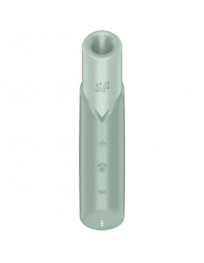 SATISFYER - NAUGHTY KISS WAVE KLITORIS-STIMULATOR AQUAMARIN