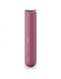 SATISFYER - FIRST KISS WAVE KLITORIS-STIMULATOR GRANAT