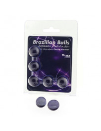 TALOKA - 5 BRASILIANISCHE BLLE, ELEKTRISCHER VIBRATIONSEFFEKT, AUFREGENDES GEL