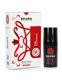 BRUMA - FLÜSSIGER VIBRATOR ULTRA GLEITEND ERDBEERE 15 ML